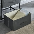 thumbnail image 3 of Wide Chest of Drawers, Drawer Dresser Storage Organizer Closet Shelves, Sturdy Steel Frame Shelf Top for Landing, Bedroom and Hallway, 3 of 5