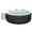 Hollywood Spa, variant on SaluSpa Hollywood AirJet Inflatable Circle Hot Tub Spa with Color-Changing LED Lights 4-6 Person with Pump #P08411