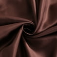 thumbnail image 5 of Flxxie Soft Cooling Body Pillowcase Cover Satin Silky Hidden Zipper 20x54 Dark Brown, 5 of 5