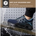 thumbnail image 5 of TREADVAULT Men's and Women's Steel Toe Safety Work Sneakers, Kevlar Puncture-Resistant, Anti-Slip, Breathable, Soft Flexible, 5 of 14