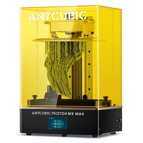 Anycubic Photon M3 Max SLA LCD UV Resin Printer 11.7'' x 6.5'' x 11.81'' Printing Size with Smart Resin Filler, New 1 Count