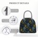 thumbnail image 4 of Easygdp Sunflowers Bolsa de Almuerzo Insulada Grande, Forro de Aluminio, Diseño Espacioso, a Prueba de Fugas, Ideal para Trabajo, Picnics, Viajes y Actividades al Aire Libre, 4 of 6