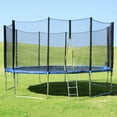 thumbnail image 4 of Gymax 15 FT Trampoline Combo Bounce Jump Safety Enclosure Net, 4 of 10