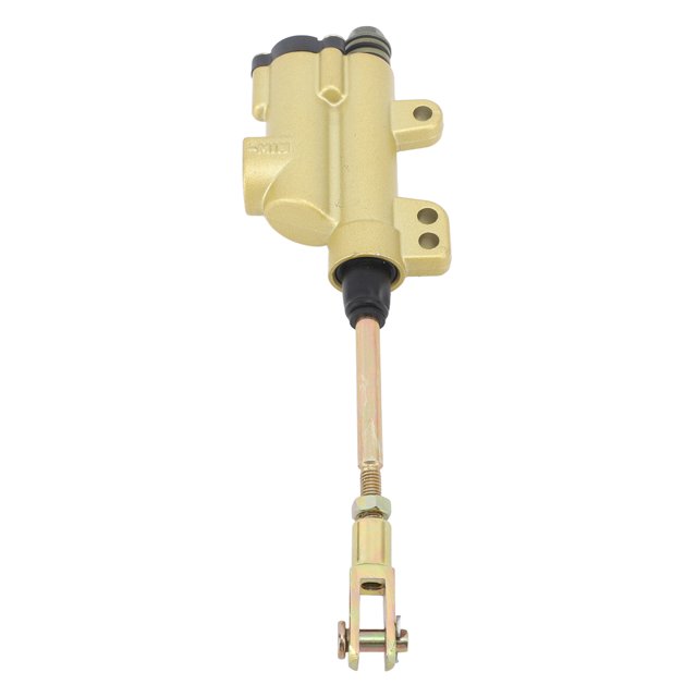 High Strength Metal Motorcycle Rear Brake Master Cylinder Pump, Smooth Control System Enhancer, SSR Pit Bike Compatible Replacement for Sunl 110 125 Dirt Pit Bike with Better