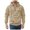 Khaki, variant on Hoodies for Men Quarter Zip Pullover Winter Cargo Hooded Sweatshirt Workout Outdoor Hoodies with Pockets(S,Khaki)