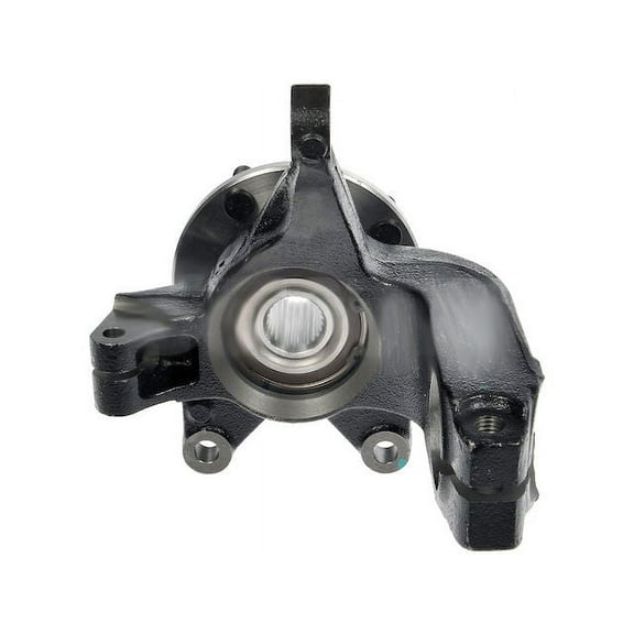 Front Left Driver Side Loaded Knuckle Wheel Hub Bearing Assembly with Dust Shield - Compatible with 2006 - 2011 Ford Focus 2007 2008 2009 2010