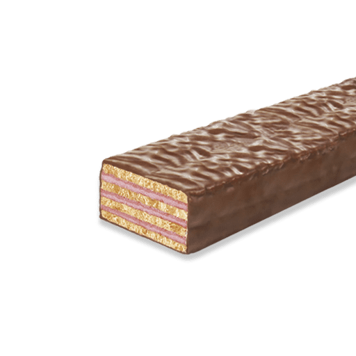 Savoy Samba Strawberry Fudge Covered Wafer with Strawberry Filling - 20 Pack (32gr/1.12oz Each)