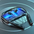 thumbnail image 4 of Bluetooth Headphones Wireless Earbuds 80hrs Playtime Wireless Charging Case Digital Display Sports Ear Buds with Earhook Deep Bass IPX7 Waterproof Over-Ear Earphones for TV Phone Laptop(Black), 4 of 4