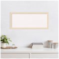 thumbnail image 5 of Amanti Art White Cork Board Wood Framed Woodgrain Stripe Blonde Bulletin Board 32 in. x 14 in., 5 of 7