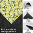 thumbnail image 3 of Yellow Lemon Fruit Flowers Yellow Pattern Kitchen Rugs Sets Of 3,Kitchen Runner Rugs Non Skid Washable,Decorative Kitchen Floor Mats for Kitchen,Sink,Laundry,17"x30"+ 17"x47" + 17"x59", 3 of 6