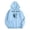 Sky Blue, variant on Hoodies for Women Beige Women's Comfy Front Pocket Hoodie Everyday Casual Pullover Sweatshirts for Women L