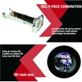 thumbnail image 3 of HD Lens 180 Degree Bright Brass Door viewer Peephole for 1-1/2" to 2-1/4" Doors, 3 of 5