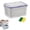 C, variant on Specollect 1 Pcs 4-in-1 Produce Storage Container, Fresh Keeping Fridge Organizer Bin with Lid, Leak Proof Fruit Vegetable Crisper