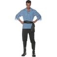 thumbnail image 1 of Underwraps UR28879XXL Adult Pirate Costume Set - Blue, 2XL, 1 of 1