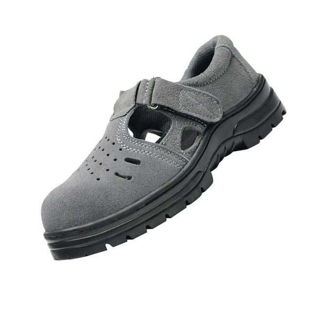 Zapatos Antideslizantes Sandalias de Seguridad Antideslizantes para Hombres con Puntera de Acero - muestra la imagen, EU 42 US 9 UK 8 Sunnimix Sandalias con punta de acero