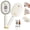 White, variant on Electric Spray Air Cushion Massage Comb,5 in 1 Air Cushion Hair Brush, Rechargeable Mist Detangling Brush for Smooth, Anti-Static, Frizz-Reducing Hair Care