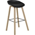 thumbnail image 1 of Banco Acojinado Grupo Microtec STL Fijo Minimalista Moderno Barra Cocina Color Negro, 1 of 4