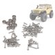 thumbnail image 5 of Juego de tornillos RC ANGGREK 1/24 Alta dureza Hierro + Acero para Taller de Reparación, 5 of 8