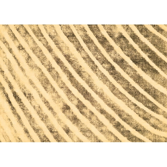 Ahgly Company Indoor Rectangle Abstract Brown Modern Area Rugs, 8' x 12'