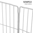 thumbnail image 4 of MOVTOTOP Iron Freezer Partition Divider For Home And Commercial Use Freezer Partition Freezer Divider Wire Divider Freezer Separator Shelf Divider, 4 of 8
