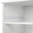 thumbnail image 6 of HUJAUU Dresser for Bedroom, Rattan 6 Drawer Dresser, Wide Chest of Drawers for Living Room, Closet, Hallway, Nursery, White, 6 of 8