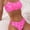 03, variant on Women's Bikini Sets Ribbed Two Piece Swimsuits Bathing Suit Side Tie Thong Swimwear