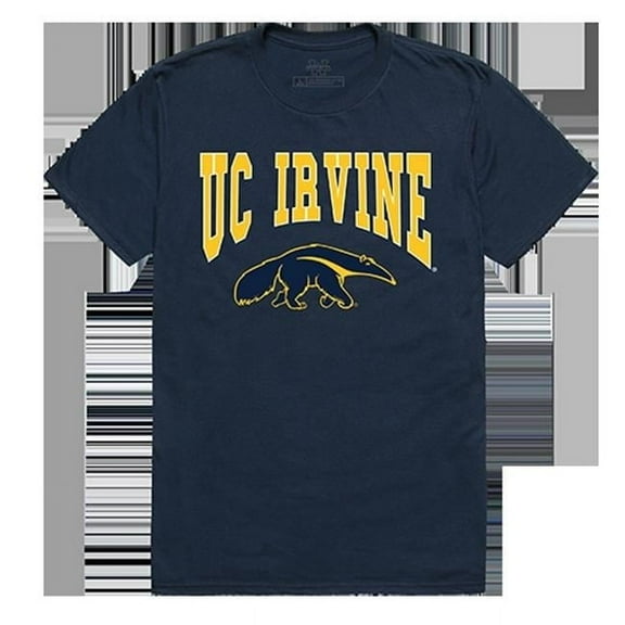 W Republic Apparel  University of California Irvine Athletic Tee for Men - Navy - Extra Large