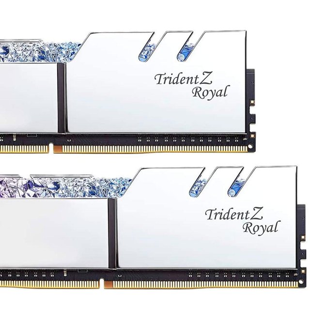 Memoria RAM DDR4 16GB 3600MHz G.SKILL Trident Z Royal RGB 2x8GB F4-3600C18D-16GTRS G.Skill F4-3600C18D-16GTRS