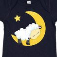 thumbnail image 4 of Inktastic Cute Sheep, Sleeping Sheep, Moon, Stars, Sleepy Boys or Girls Baby Bodysuit, 4 of 5