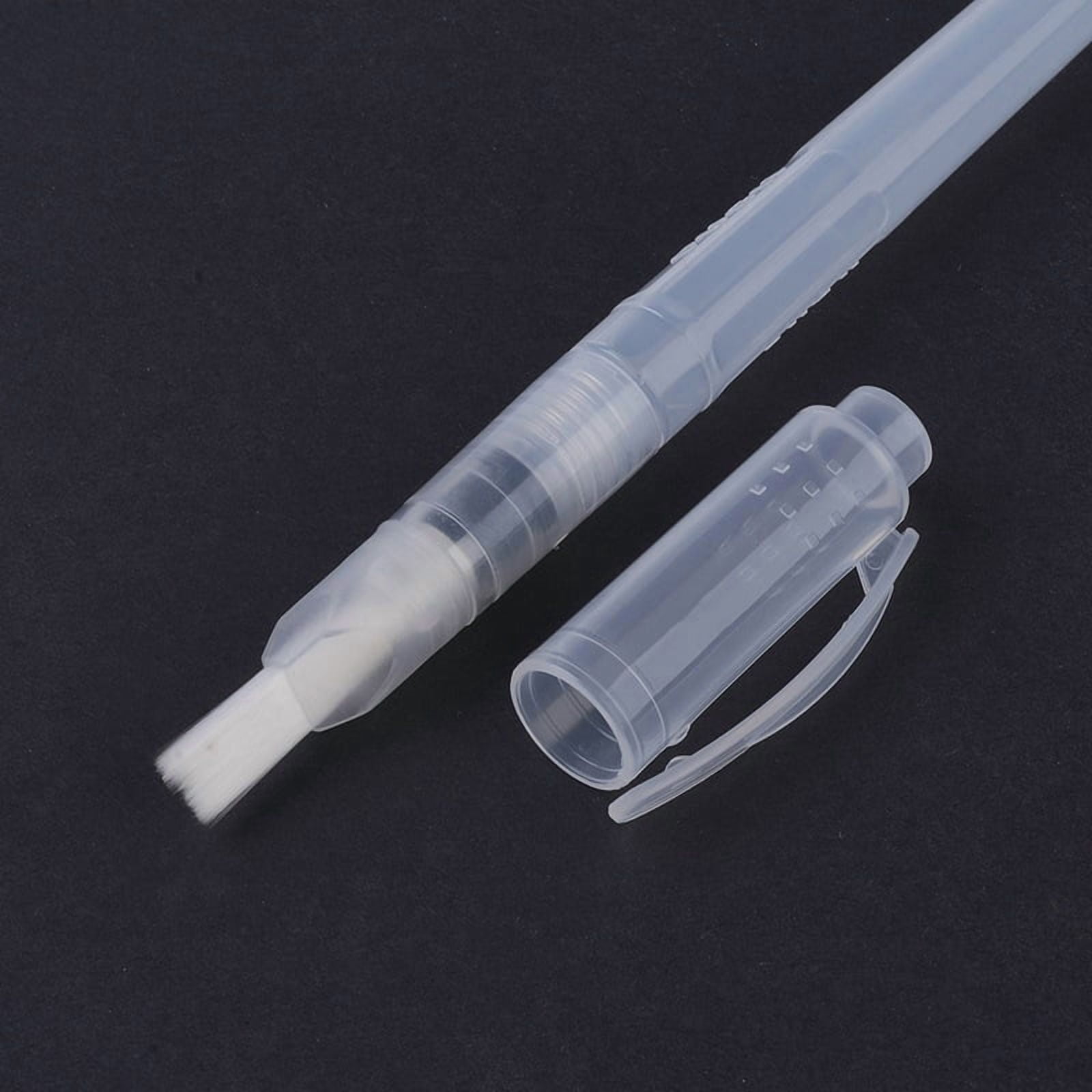 20 pc Art Painting Water Pen Art Supplies Drawing Tool Clear 182x10~13mm brush: 15x7mm