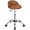 Retro Brown, variant on HYJY Height Adjustable Rolling Swivel Salon Stool Chair with Backrest Wheels for Tattoo Massage Facial Spa Manicure Dentist Clinic,Pink
