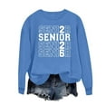 thumbnail image 4 of Ounisa Sweatshirt for Women Sweatshirt Football Season Pullover Long Sleeve Crewneck Priting Casual Tops, 4 of 5
