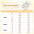 thumbnail image 2 of Jurebecia Princess Shoes for Girls Sparkly Blue Glitter Dress up Jelly Shoes Toddler & Little Kid Non-Slip Soft Sole Sizes 6 Toddler, 2 of 15