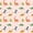 Pink Orange, variant on Homewish Cute Cartoon Dino Twin Quilt Set,Kawaii Plants Twin Coverlet Set,White,2pcs