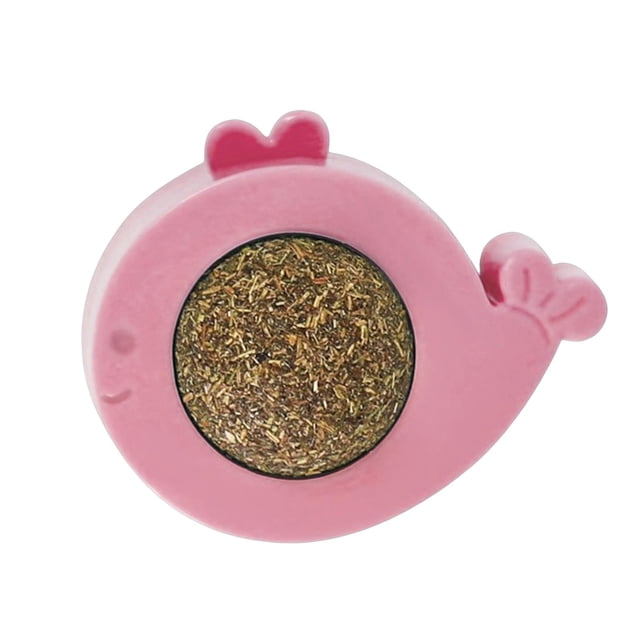Juguetes de pared giratorios de hierba gatera, juguete interactivo para Rosado Zulema Juguetes de pared de hierba gatera