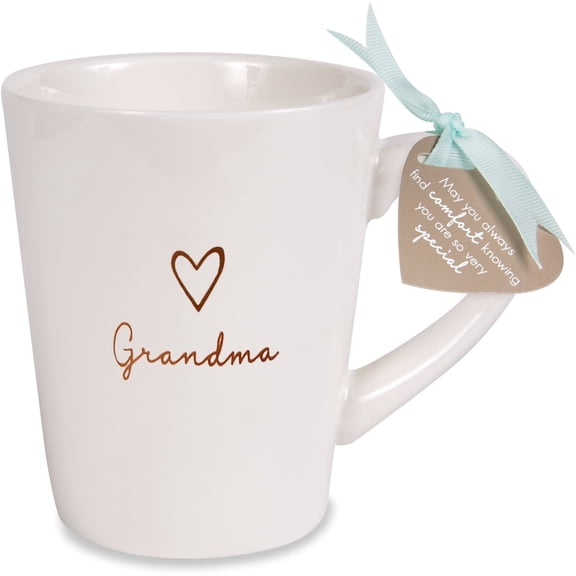 Pavilion - Grandma - 15 oz Stoneware Coffee Cup Mug With Gift Tag