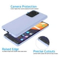 thumbnail image 4 of Cell Phone Case for Samsung Galaxy S20 Ultra 5G 6.9" Njjex Liquid Silicone Gel Rubber Shockproof Case Ultra Thin Fit Galaxy S20 Ultra Case Slim Matte Surface Cover -Purple, 4 of 8