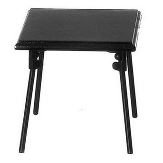 Dollhouse Folding Table Black