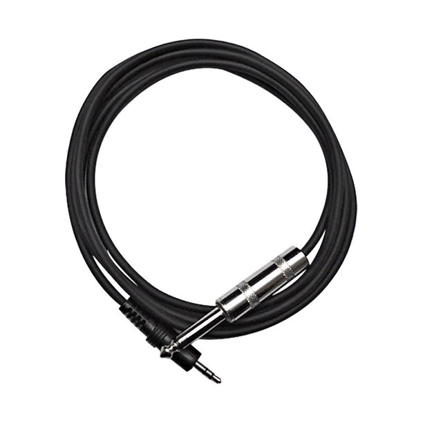 Gwong Electrónica 6FT Universal STEREO AUDIO 1 / 8Inch TRS a MONO 1 / 4InCH TS PATCH CABLE JUMERO