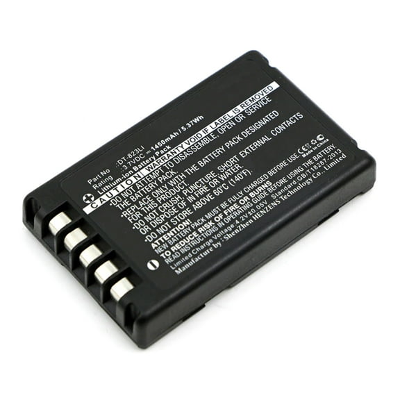 Batteries N Accessories BNA-WB-L1215 Barcode Scanner Battery - Li-Ion, 3.7V, 1450 mAh, Ultra High Capacity Battery - Replacement for Casio DT-823LI Battery