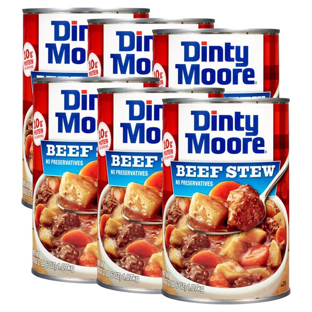 (6 pack) DINTY MOORE Beef Stew, 38 oz - Walmart.com
