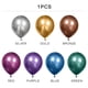 thumbnail image 3 of Globo de color metálico de 12 pulgadas, decoración de globos más gruesos para bodas, cumpleaños, bab Meterk  Globo, 3 of 7