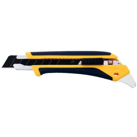 Grip Craft Knife - OLFA 1072198 LA-X 18mm Fiberglass Rubber Grip Heavy-Duty Utility Knife (2-Pack)