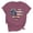 Red, variant on Independence Day T-shirts for Women Tops with Short Sleeves Crew Neck Casual Loose Fit Basic Essential Wear 4th of July Women Tops Pattern Tees Summer Beach Fashion