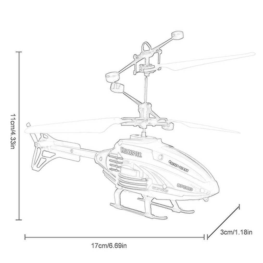 toy helicopter drawing