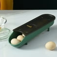 thumbnail image 1 of Oleegame Boîte de Rangement pour Œufs Réfrigérateur 1 Pce Boîte de Rangement pour Œufs Tiroir de Cuisine Boîte à Œufs Multi-Couches Minuterie Roulante Verte, 1 of 9