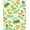 Yellow, Pattern 1, variant on ODIKA 2x3 Machine Washable Non-Slip Area Rug, Adventurous Animal Caravan Featuring Giraffes Monkeys and Jungle Leaves High Traffic Rug with Pad, Ivory, 682995