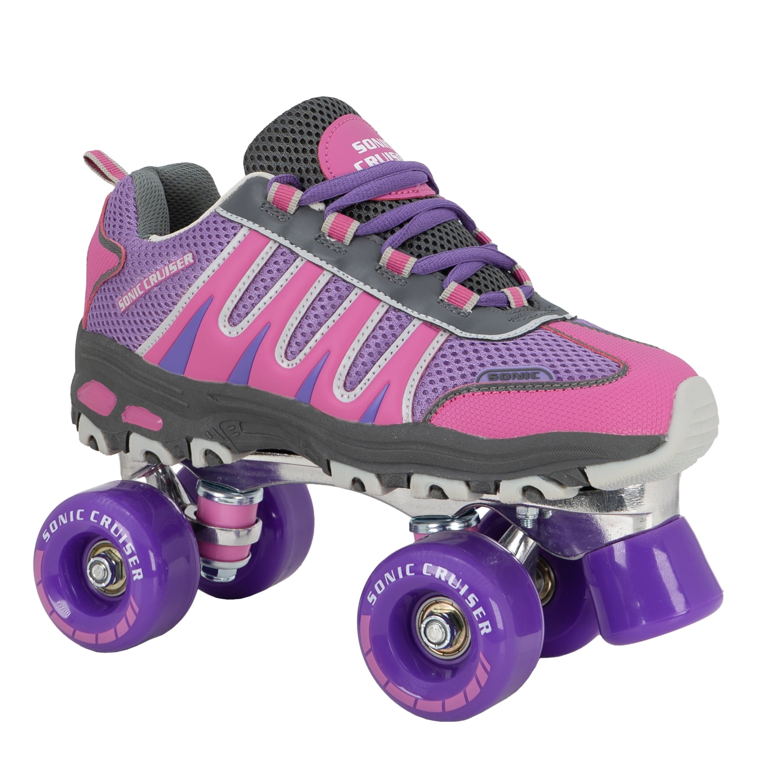 Nylon Plates w/Markers Kids Roller Skates Lenexa Color Me Kids Rolling Skates Unisex Quad Skates for Girls and Boys