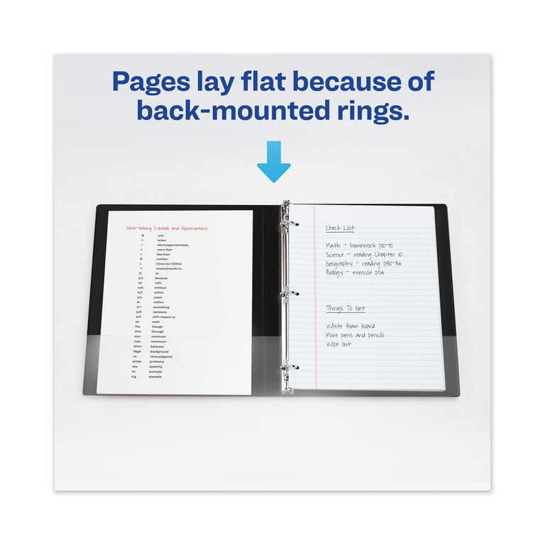 Framed View Heavy-Duty Binders, 3 Rings, 1.5 Framed View Heavy-Duty Binders, 3 Rings, 1.5