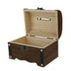thumbnail image 2 of Alcancía de madera Caja de dinero segura Ahorros con cerradura Tallado en madera Cofre del tesoro legendario hecho a mano, 2 of 9
